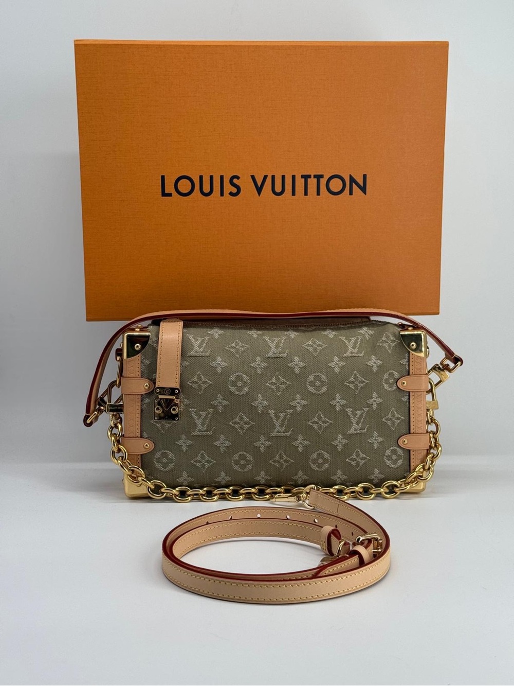 Louis Vuitton Side Trunk MM East-West Fabric Crossbody Bag